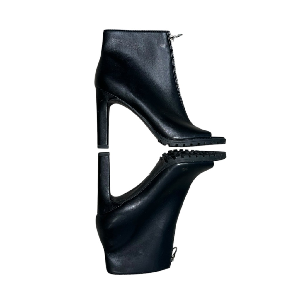 Bar lll DillanP Zipper Peep Toe Booties 9.5 M